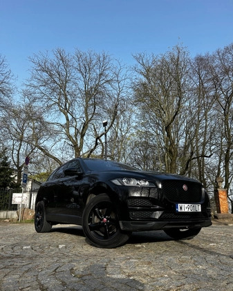 Jaguar F-Pace cena 147000 przebieg: 67000, rok produkcji 2019 z Warszawa małe 781